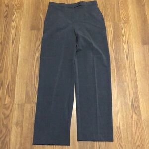 Briggs New York Womens straight leg gray dress pants size 10